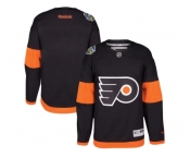 Men's Reebok Philadelphia Flyers Customized Black 2017 Stadium Series Stitched NHL Jersey
