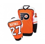 Mitchell and Ness Philadelphia Flyers #27 Ron Hextall Authentic Orange Throwback NHL Jersey