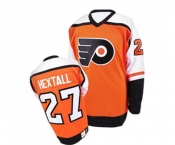 Mitchell and Ness Philadelphia Flyers #27 Ron Hextall Premier Orange Throwback NHL Jersey