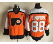 NHL Philadelphia Flyers #88 Eric Lindros Orange Throwback jerseys