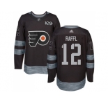 Philadelphia Flyers #12 Michael Raffl Black 1917-2017 100th Anniversary Stitched NHL Jersey
