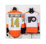 Philadelphia Flyers #14 Sean Couturier White 3rd Stitched NHL Jersey