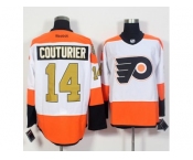 Philadelphia Flyers #14 Sean Couturier White 3rd Stitched NHL Jersey