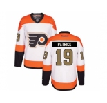 Philadelphia Flyers #19 Nolan Patrick White 3rd Stitched NHL Jersey