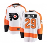 Philadelphia Flyers #29 Johnny Oduya Fanatics Branded White Away Breakaway NHL Jersey