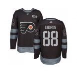 Philadelphia Flyers #88 Eric Lindros Black 1917-2017 100th Anniversary Stitched NHL Jersey