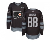 Philadelphia Flyers #88 Eric Lindros Black 1917-2017 100th Anniversary Stitched NHL Jersey