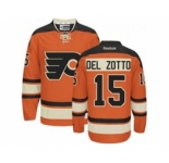 nhl jerseys philadelphia flyers #15 michael del zotto orange