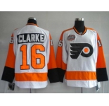 nhl jerseys philadelphia flyers 16# clarke white[winter classic]