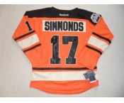 nhl jerseys philadelphia flyers #17 simmonds orange[black number][simmonds]