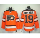 nhl jerseys philadelphia flyers #19 hartnell orange[black number][2011 new]