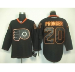 nhl jerseys philadelphia flyers #20 pronger black[2011 new]