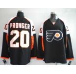 nhl jerseys philadelphia flyers #20 pronger black