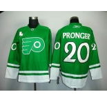 nhl jerseys philadelphia flyers #20 pronger green