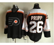 nhl jerseys philadelphia flyers #26 propp black[m&n]
