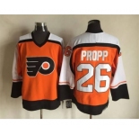nhl jerseys philadelphia flyers #26 propp orange[m&n]