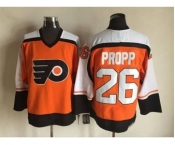 nhl jerseys philadelphia flyers #26 propp orange[m&n]