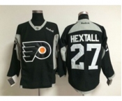 nhl jerseys philadelphia flyers #27 hextall black[hextall]