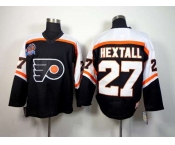 nhl jerseys philadelphia flyers #27 hextall black[hextall][m&n]