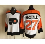 nhl jerseys philadelphia flyers #27 hextall white[hextall][m&n]