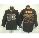 nhl jerseys philadelphia flyers #28 giroux black[2011 new]