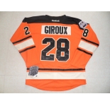 nhl jerseys philadelphia flyers #28 giroux orange[2011 new][white number&winter classic]