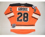 nhl jerseys philadelphia flyers #28 giroux orange[2011 new][white number&winter classic]