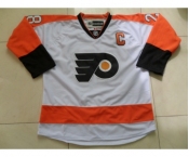 nhl jerseys philadelphia flyers #28 giroux orange[orange number C patch]