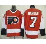 nhl jerseys philadelphia flyers #7 barber orange