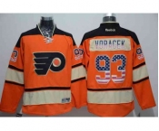 nhl jerseys philadelphia flyers #93 voracek orange[national flag version]