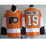 nhl philadelphia flyers #19 hartnell orange