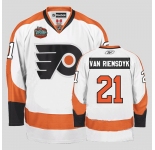 nhl philadelphia flyers #21 van riemsdyk white winter classic