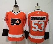 Flyers #53 Shayne Gostisbehere Orange Women Adidas Jersey