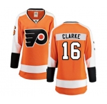 Women Philadelphia Flyers #16 Bobby Clarke Fanatics Branded Orange Home Breakaway NHL Jersey