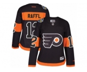 Women's Reebok Philadelphia Flyers #12 Michael Raffl Authentic Black 2017 Stadium Series NHL Jersey