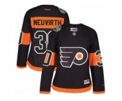 Women's Reebok Philadelphia Flyers #30 Michal Neuvirth Authentic Black 2017 Stadium Series NHL Jersey