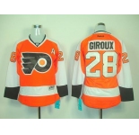 women nhl jerseys philadelphia flyers #28 giroux orange