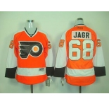 women nhl jerseys philadelphia flyers #68 jagr orange