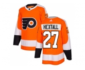 Youth Adidas Philadelphia Flyers #27 Ron Hextall Orange Home Authentic Stitched NHL Jersey