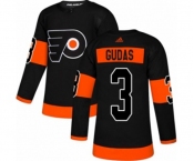 Youth Adidas Philadelphia Flyers #3 Radko Gudas Authentic Black Alternate NHL Jersey