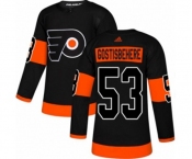 Youth Adidas Philadelphia Flyers #53 Shayne Gostisbehere Premier Black Alternate NHL Jersey