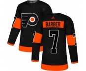 Youth Adidas Philadelphia Flyers #7 Bill Barber Premier Black Alternate NHL Jersey