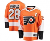 Youth Philadelphia Flyers #28 Claude Giroux Fanatics Branded Orange Home Breakaway NHL Jersey