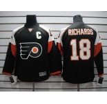 youth nhl jerseys philadelphia flyers #18 richards black