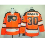 youth nhl jerseys philadelphia flyers #30 bryzgalov orange[black number