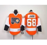 youth nhl jerseys philadelphia flyers #68 jagr orange[white number]