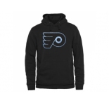 Philadelphia Flyers Black Rinkside Pond Hockey Pullover Hoodie