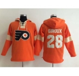nhl jerseys philadelphia flyers #28 giroux orange-cream-1[pullover hooded sweatshirt]