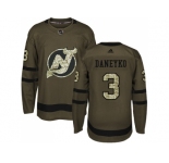 Adidas New Jersey Devils #3 Ken Daneyko Green Salute to Service Stitched NHL Jersey