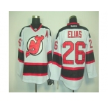 Devils #26 Patrik Elias White Road Stitched NHL Jersey